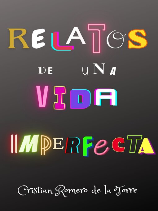 Cover image for Relatos de una vida imperfecta.